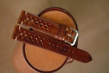 Usado, Pulseira feita à mão para Omega Speedmaster Professional moonwatch cor marrom comprar usado  Enviando para Brazil