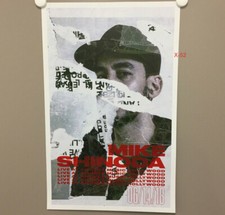 Pôster promocional Mike Shinoda do Linkin Park Amoeba Live 14x22 pós traumático 2018 comprar usado  Enviando para Brazil