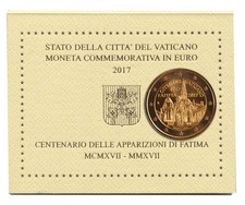 Vaticano 2017 centenario usato  Italia