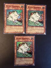 Yu-Gi-Oh! - Super Raro - X3 Play Set Nimble Momonga CP02-EN002 Quase Perfeito ENG comprar usado  Enviando para Brazil