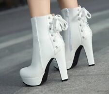 White ankle boots for sale  Saint Clair Shores