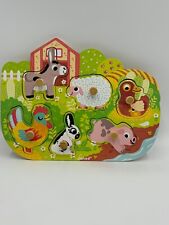 Puzzle bauernhof holzpuzzle gebraucht kaufen  Wettenberg