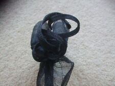 Vintage black sinamay for sale  NORWICH