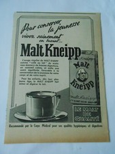 Publicité 1952 malt d'occasion  La Verpillière