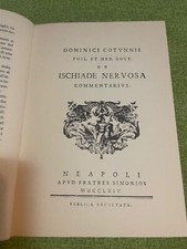 Ischiade nervosa commentario usato  Portici