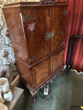 Figured mahogany cocktail for sale  SOLIHULL
