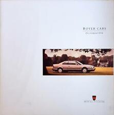 Rover cars brochure for sale  BIGGLESWADE