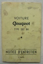 Peugeot type 202 d'occasion  Champagnole