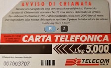 Scheda telefonica telecom usato  Treviso