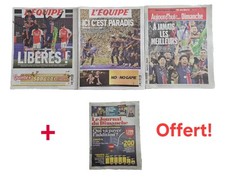 Lot journaux psg d'occasion  France