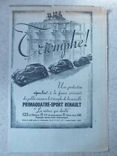 1939 pub renault d'occasion  Yport