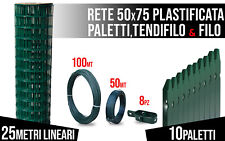 Rete plastificata recinzione usato  Catanzaro
