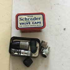 Vintage tin schrader for sale  LONDON