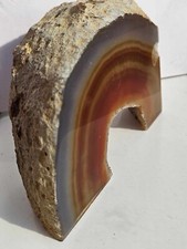 Agate crystals bookends for sale  WISHAW