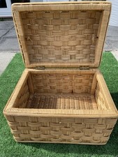 Pretty woven wicker for sale  SALTASH