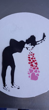 Banksy dismaland tela usato  Italia