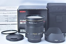 Używany, SIGMA 17-50mm F2.8 EX DC OS HSM Obiektyw Nikon działający na sprzedaż  Wysyłka do Poland