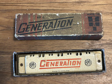 Vintage generation harmonica for sale  NORTHAMPTON