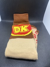 Meias masculinas Donkey Kong DK Themed Super Mario tamanho 8-112 comprar usado  Enviando para Brazil