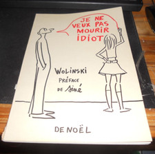 Wolinski veux mourir d'occasion  France