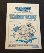 Donkey Kong original [Guia nº. 78214B] (Coleco Vision, 1981) Apenas Manual comprar usado  Enviando para Brazil