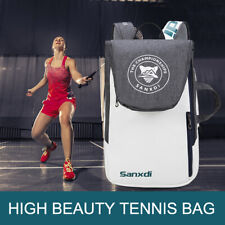 Mochila de tênis Holds 3 raquetes impermeável bolsa raquete de squash para mulheres e homens comprar usado  Enviando para Brazil