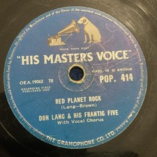 78rpm lang red for sale  ABERTILLERY