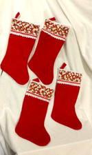 Lot christmas stockings for sale  Orlando