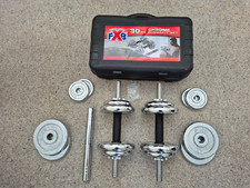 30kg chrome dumbbell for sale  CHRISTCHURCH