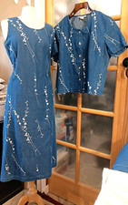 Vintage denim dress for sale  Delta