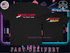 Nova Camiseta Masculina Logotipo Mercury Boats The water Calls Camiseta Americana comprar usado  Enviando para Brazil