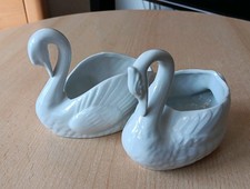 Porzellan schwan stück gebraucht kaufen  Bautzen