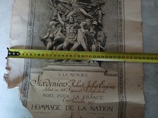 Diplôme militaire 158em d'occasion  Cloyes-sur-le-Loir