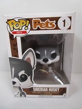 Husky Siberiano #1 -- Animais de Estimação -- Vinil Funko Pop -- Vendedor do Reino Unido -- comprar usado  Enviando para Brazil