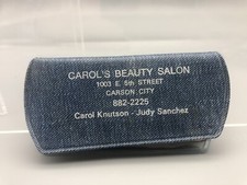 Kit promocional de manicure e costura vintage publicidade salão de beleza Carson City NV, usado comprar usado  Enviando para Brazil