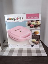 Babycakes Máquina de fazer Cupcake Rosa Antiaderente 8 Mini Cupcakes Nova Em Caixa Aberta, usado comprar usado  Enviando para Brazil
