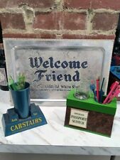 Lote de uísque vintage Carstairs bar caddy agitadores de bebidas Vegas passaporte escocês   comprar usado  Enviando para Brazil