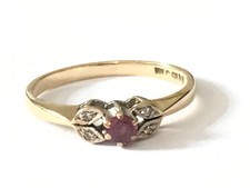 Vintage gold ruby for sale  TAUNTON
