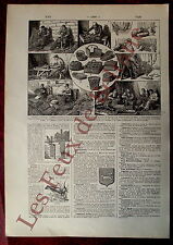 Document ancienne planche d'occasion  Beaumont-de-Lomagne