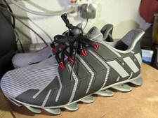 Tênis Adidas Springblade Pro Masculino 8.5 Sapatilhas Prata Preto Excelente Estado Usado!! Raro, usado comprar usado  Enviando para Brazil