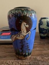 Zabytkowa porcelanowa waza kobalt niebieski jednorożec (princes), używany na sprzedaż  PL