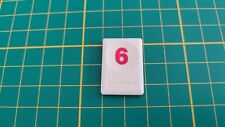 Number tile red d'occasion  Expédié en Belgium