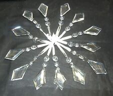 Set chandelier crystal for sale  Windsor