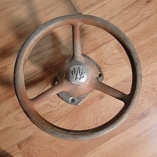 Usado, Volante de barco vintage Wilcox-Crittenden alumínio com cubo 9 3/4" comprar usado  Enviando para Brazil