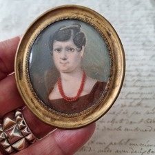 Portrait miniature 1er d'occasion  Nantes-