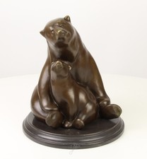 Bronze skulptur bärenmutter gebraucht kaufen  Markt Schwaben