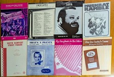 DIXIELAND - Partituras - Conjunto de 8 - VINTAGE  comprar usado  Enviando para Brazil