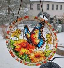 Acryl fensterbild schmetterlin gebraucht kaufen  Markneukirchen
