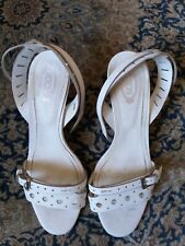 Sandali pelle bianchi usato Sandali pelle bianchi usato  Cagliari