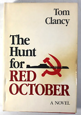 The Hunt For Red October Tom Clancy 1984 First Edition BCE HC/DJ Jack Ryan comprar usado  Enviando para Brazil